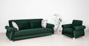 Комплект Роуз ТД 411 диван-кровать + кресло + комплект подушек в Кургане - kurgan.mebel-74.com | фото