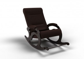 Кресло-качалка Тироль 12-Т-ГР (ткань/венге) ГРАФИТ в Кургане - kurgan.mebel-74.com | фото