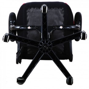 Кресло компьютерное BRABIX GT Racer GM-101 + подушка (ткань) черное/красное (531820) в Кургане - kurgan.mebel-74.com | фото