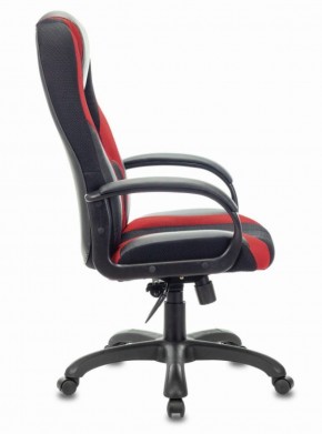 Кресло компьютерное BRABIX PREMIUM "Rapid GM-102" (экокожа/ткань, черное/красное) 532107 в Кургане - kurgan.mebel-74.com | фото