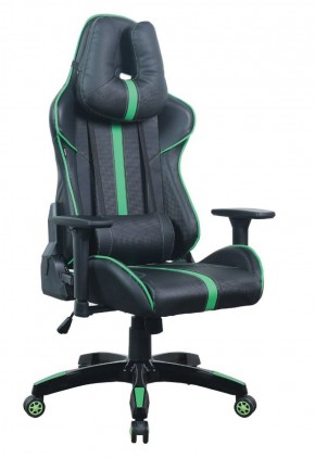 Кресло компьютерное BRABIX "GT Carbon GM-120" (черное/зеленое) 531929 в Кургане - kurgan.mebel-74.com | фото
