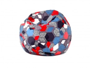 Кресло-мешок Мяч M (Geometry Slate) в Кургане - kurgan.mebel-74.com | фото