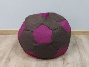 Кресло-мешок Мяч S (Savana Chocolate-Savana Berry) в Кургане - kurgan.mebel-74.com | фото