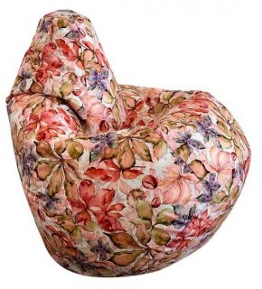 Кресло-мешок Цветы L в Кургане - kurgan.mebel-74.com | фото