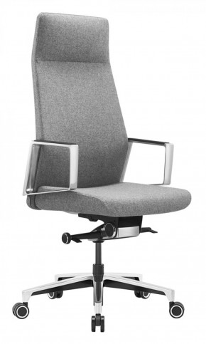Кресло руководителя Бюрократ _JONS/CASHGREY серый в Кургане - kurgan.mebel-74.com | фото