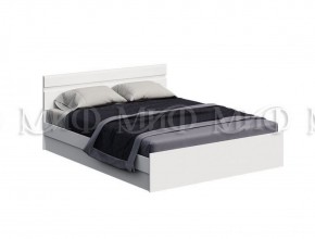 НЭНСИ NEW Кровать 1,4 м (Белый глянец холодный/Белый) в Кургане - kurgan.mebel-74.com | фото