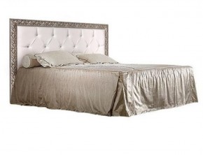 Кровать 2-х спальная (1,4 м) Тиффани штрих-лак/серебро с подъемным механизмом (ТФКР140-1[3]) в Кургане - kurgan.mebel-74.com | фото