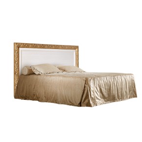 Кровать 2-х спальная (1,8 м) Тиффани штрих-лак/золото  с подъемным механизмом (ТФКР180-1[3]) в Кургане - kurgan.mebel-74.com | фото