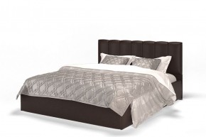 Кровать Элен 1600 + основание с ПМ (Лесмо brown) коричневый в Кургане - kurgan.mebel-74.com | фото