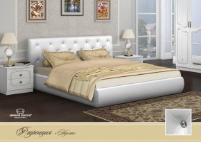Кровать Флоренция 1400 (серия Норма) +основание +ПМ +дно ЛДСП в Кургане - kurgan.mebel-74.com | фото
