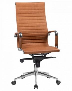 Офисное кресло для руководителей DOBRIN CLARK LMR-101F светло-коричневый №321 в Кургане - kurgan.mebel-74.com | фото