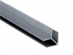 Планка угловая "W" 4 мм для стеновой панели (алюминий) в Кургане - kurgan.mebel-74.com | фото