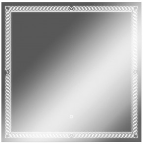 Зеркало Паликир 700х700 с подсветкой Домино (GL7051Z) в Кургане - kurgan.mebel-74.com | фото